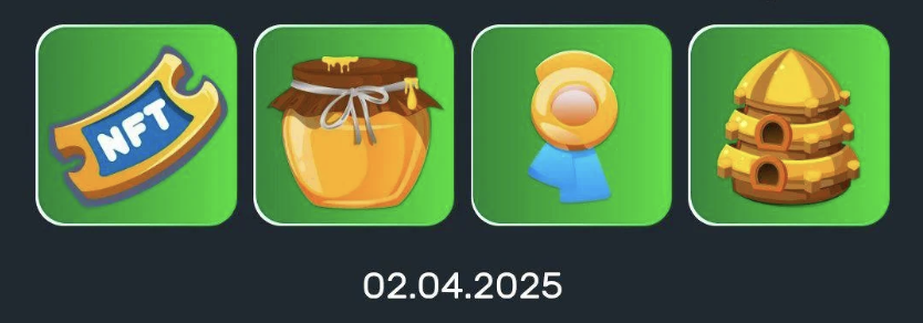 Bee Harvest Daily Combo 2 April 2025